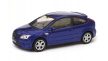 Welly Ford Focus ST dobozos modell autó - narancs/kék