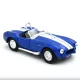 Welly Shelby Cobra dobozos modell autó - kék/fehér