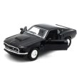 Welly Ford Mustang Boss 429 1969 dobozos modell autó - fekete
