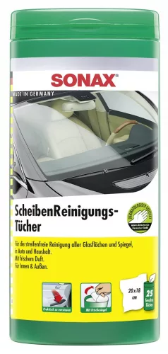 SONAX üvegtisztító kendő