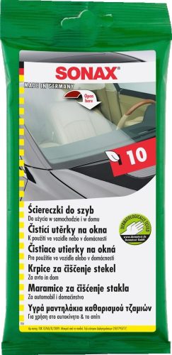SONAX üvegtisztító kendő
