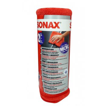 SONAX mikroszálas törlőkendő - 40x40cm - 2db