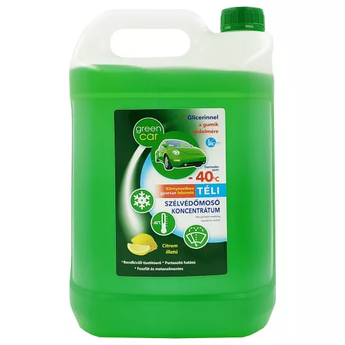 Green Car téli szélvédőmosó (-40°C-ig) - 5l