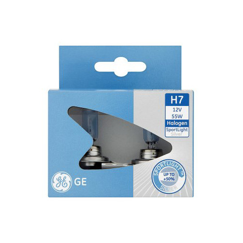 GE Lighting - H7 - 55W - Sportlight Silver +50% izzópár