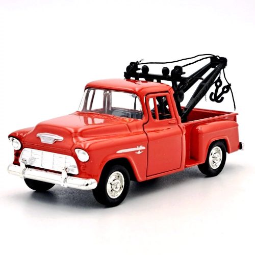 Welly Chevrolet Stepside 1955 dobozos modell autó - piros