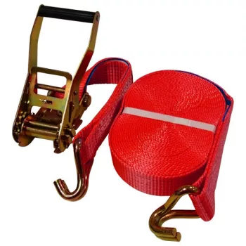   Csomagleszorító heveder - minősített, racsnis, kampós, 10m, 2,5T