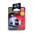 Carguard CLD008 LED izzó - 12V 1W T10 - párban