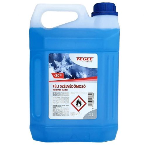 Tegee téli szélvédőmosó 4l (-20°C-ig)