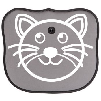 Napvédő molly - 38x44cm - Cica mintával - párban