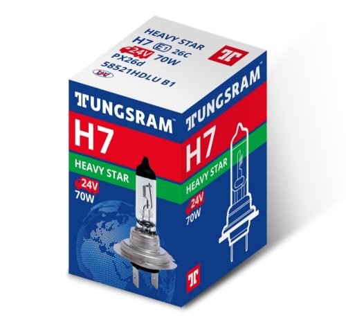 Tungsram halogén izzó - 24V H7 70W PX26D