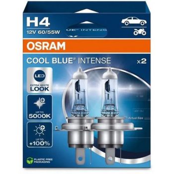   OSRAM H4 Cool Blue Intense +100% 5000K halogén izzó - párban