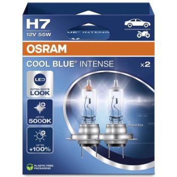   OSRAM Cool Blue Intense NextGen H7 55W halogén izzó - párban