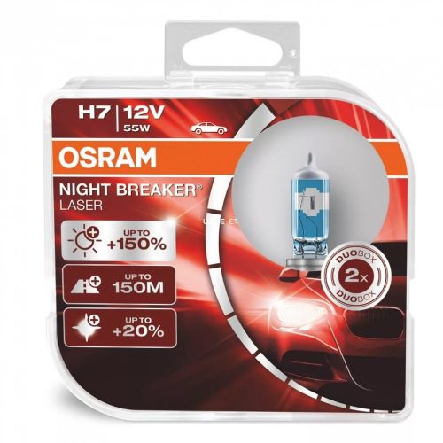 OSRAM Night Breaker Laser Next Gen. halogén izzó - H7 - 55W - 12V - párban