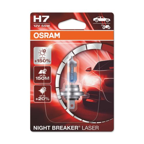 OSRAM Night Breaker Laser Next Gen. halogén izzó - H7 - 55W - 12V