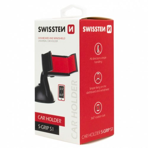 Swissten S1 univerzális telefontartó - 44-90mm