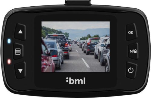 BML dCam3 autós kamera, FullHD, 1,5" kijelzővel