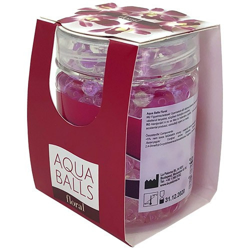 Paloma autóillatosító Aqua Balls Floral 150gr