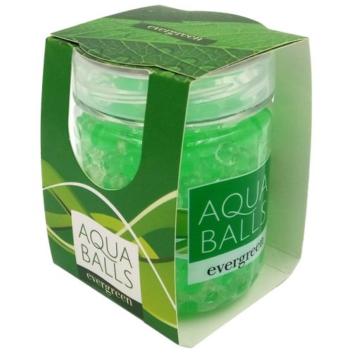 Paloma autóillatosító Aqua Balls Evergreen 150gr
