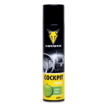 Coyote műszerfal ápoló spray - alma illat - 400ml