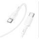Hoco Victory X83 Type-C adatkábel - fehér - 100cm, 60W