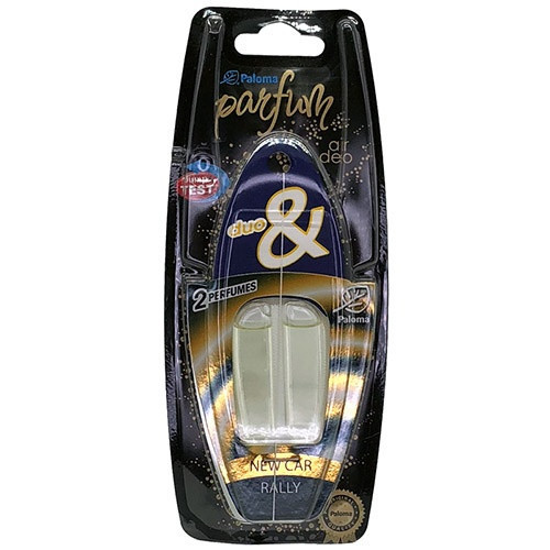 Paloma autóillatosító Duo Parfüm New car and Leather 2 x 2,5 ml