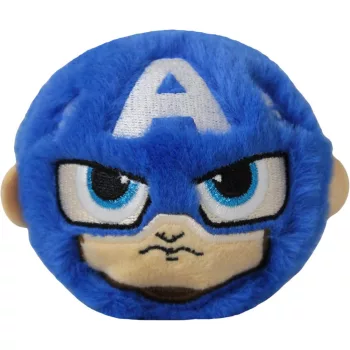 TY pattogó plüss figura - Captain america- 8cm