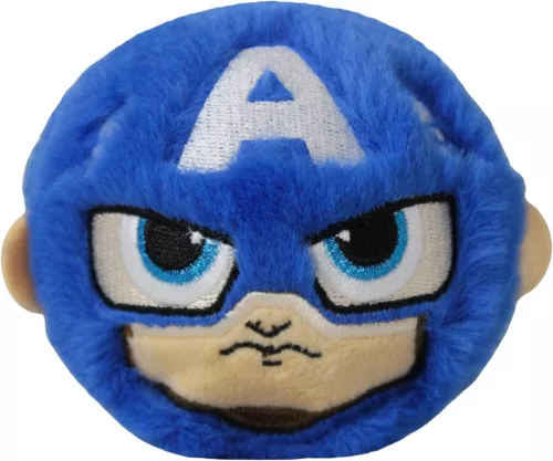 TY pattogó plüss figura - Captain america- 8cm