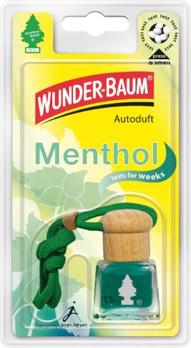 Wunder-Baum Bottle autóillatosító, 4,5 ml, Menthol