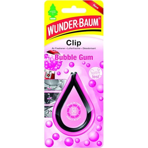 Wunderbaum Clip illatosító - Bubble Gum