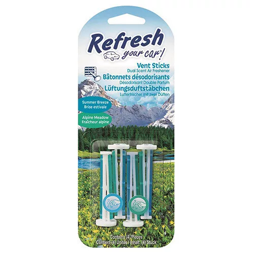 Refresh Your Car illatosító - klipsz - Summer/Alpine - 4db