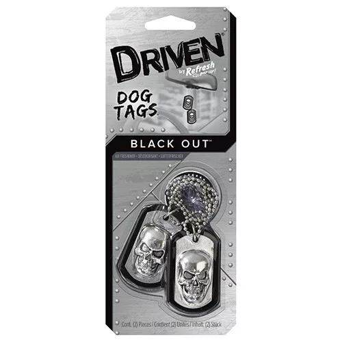 Driven® illatosító - dögcédula - Black Out