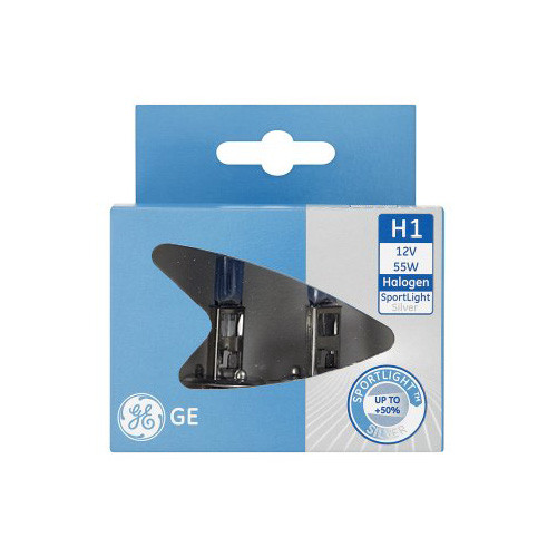 GE Lighting H1 - 55W - Sportlight Silver +50% izzópár