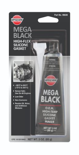 Versachem Mega Black Silicone felülettömítő - 85ml