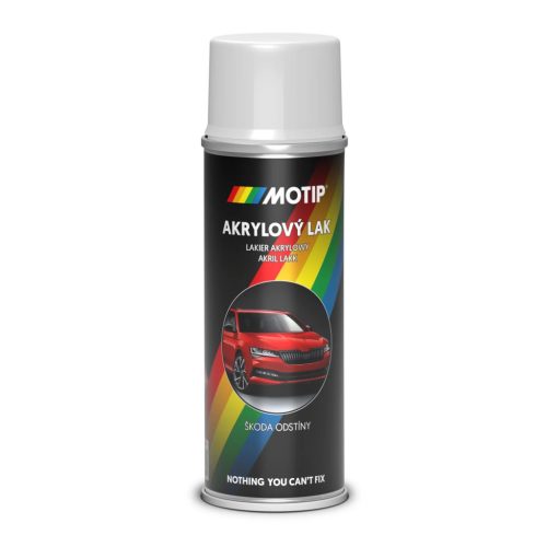 Motip Skoda akril lakk - fényes krétafehér - 200 ml