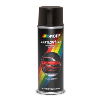 Motip Skoda akril lakk - fényes fekete - 200 ml