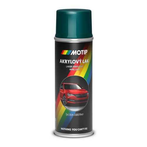 Motip akril festék - Skoda metál smaragdzöld - 200ml
