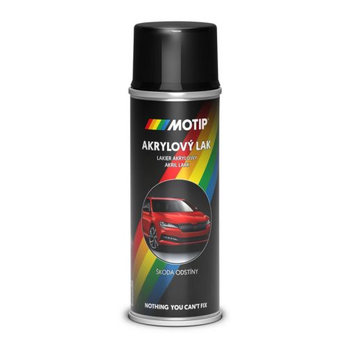 Motip akril festék - Skoda metál Magic fekete - 200ml