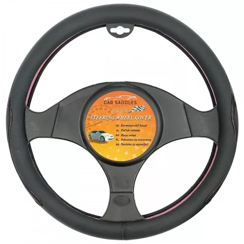 Kormányvédő - fekete fényes - 37-39 cm