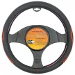 Kormányvédő - fekete-piros fényes- 37-39 cm