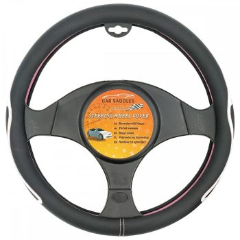 Kormányvédő - fekete-fehér - 37-39 cm