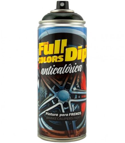 Full Dip FullColors féknyereg festék - hőálló - fekete - 400ml