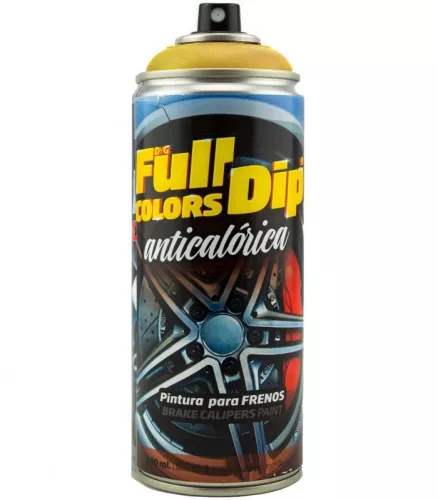 Full Dip FullColors féknyereg festék - hőálló - arany - 400ml