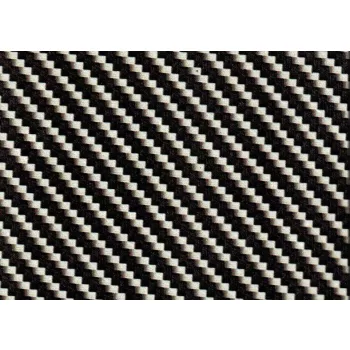 4D karbon dekor fólia - fekete - 50x152cm