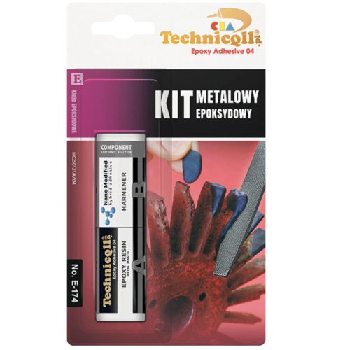Technicoll E-174 fém epoxy gitt - 40g