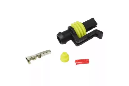 Csatlakozó 1eres kábelhez - vízmentes, apa - 1,5mm2