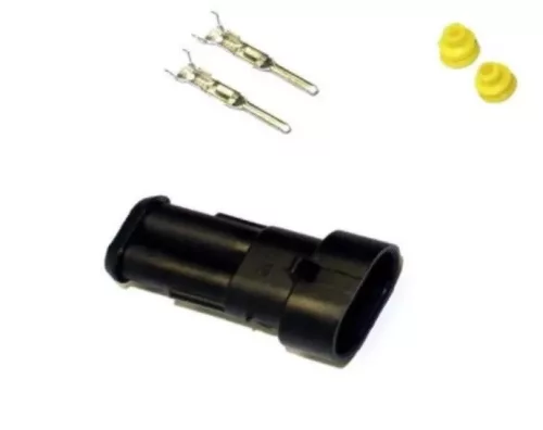 Vízálló csatlakozó 2 eres kábelhez - anya