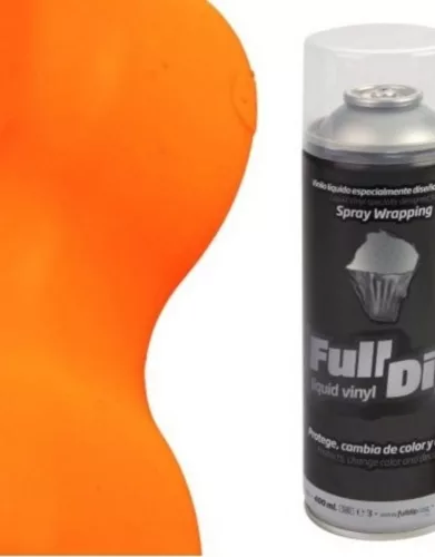 Full Dip Liquid Vinyl fújható fólia - matt neon narancs - 400ml