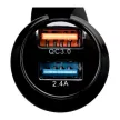 SAL FMBT XPRO bluetooth kihangosító és FM Transmitter - QC3.0