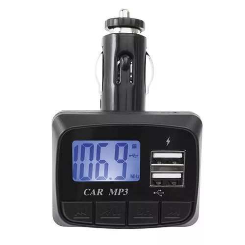 FM Transmitter MP3 és töltő távirányítóval