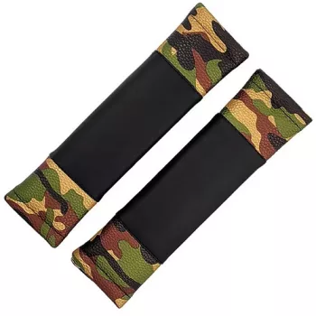 Biztonsági öv párna - terepszínű - párban